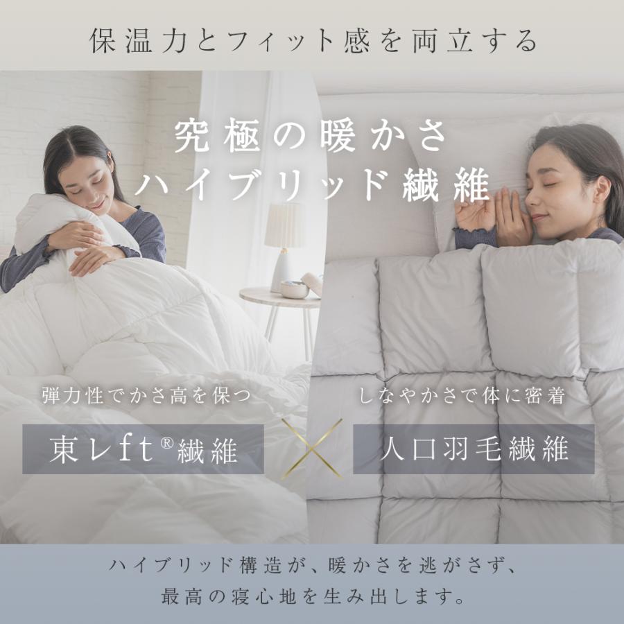 Sylphease（シルフィーズ） 掛け布団 シングル 洗える 人工羽毛 東レFT