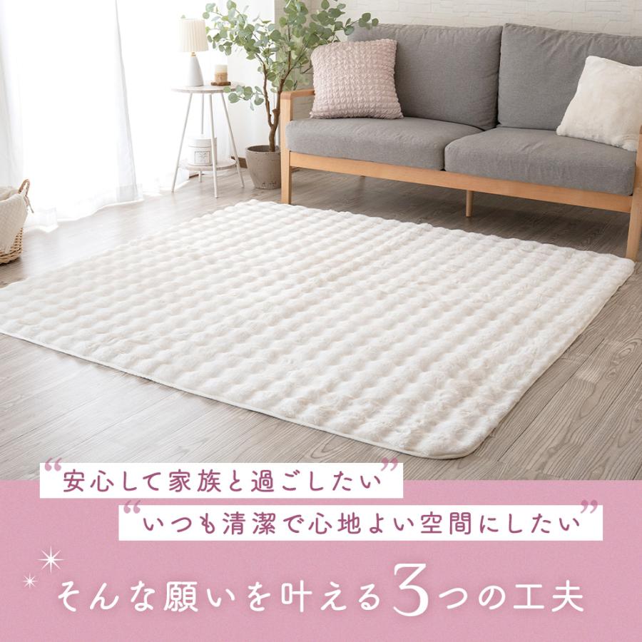 未使用品 中国地毯 大きい カーペット マット 絨毯 ふわふわ感　冬　
ピンク幅300cm×奥行200cm INDOORPLUS公式 | カーペット ふわふわ 長毛 絨毯 選べる6種 – Indoorplus