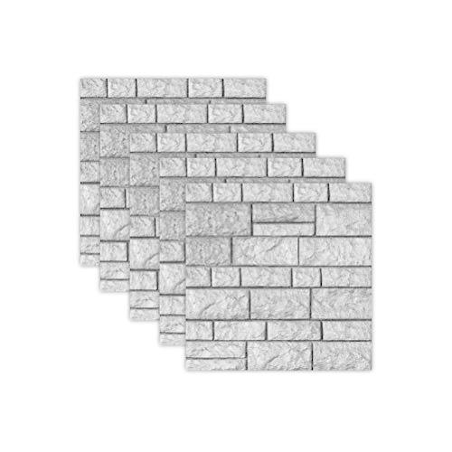 立体 壁紙 レンガ タイル シール 3d 剥がせる 30cm 10枚セット防水 耐熱 リフォームシート 洗面所 キッチン トイレ 凹凸 国内在庫