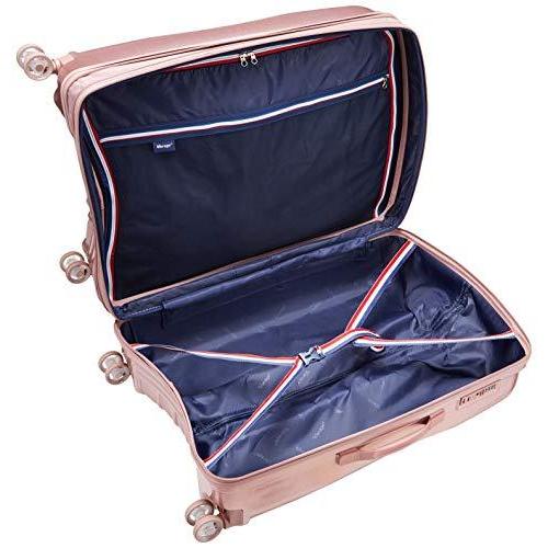 [ベラージ] スーツケース TSAダイヤルロック 大型 8輪キャスター Glitter-LL 95L 4.6kg ローズゴールド 