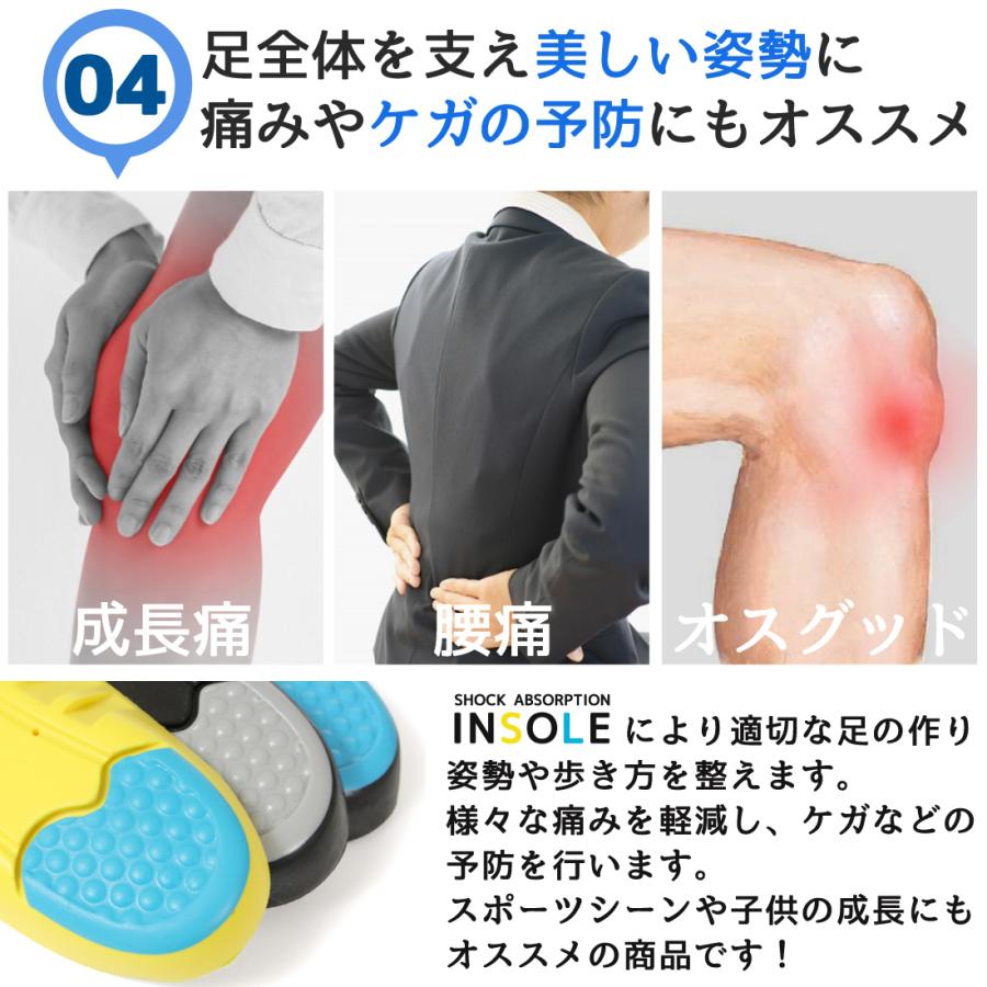 インソール アーチサポート 偏平足 土踏まず 衝撃吸収 3d 中敷き 疲れにくい 立ち仕事 スニーカー スポーツ O脚 ランニング靴 オスグッド メンズ レディース New Insole セレクトショップ 楽meister 通販 Yahoo ショッピング