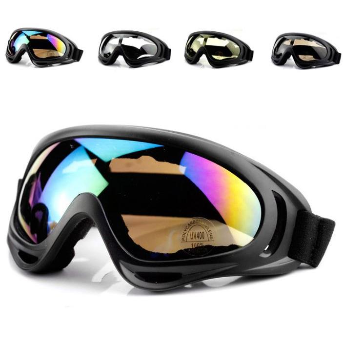 ゴーグル UV400 紫外線カット スポーツ バイク スキー スノボー スノー