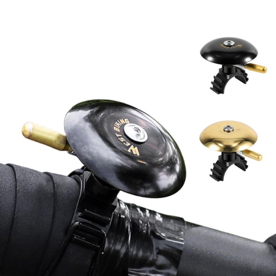 WB ビンテージベル 銅ベル 自転車ベル レトロ 軽量 取付簡単 工具付き