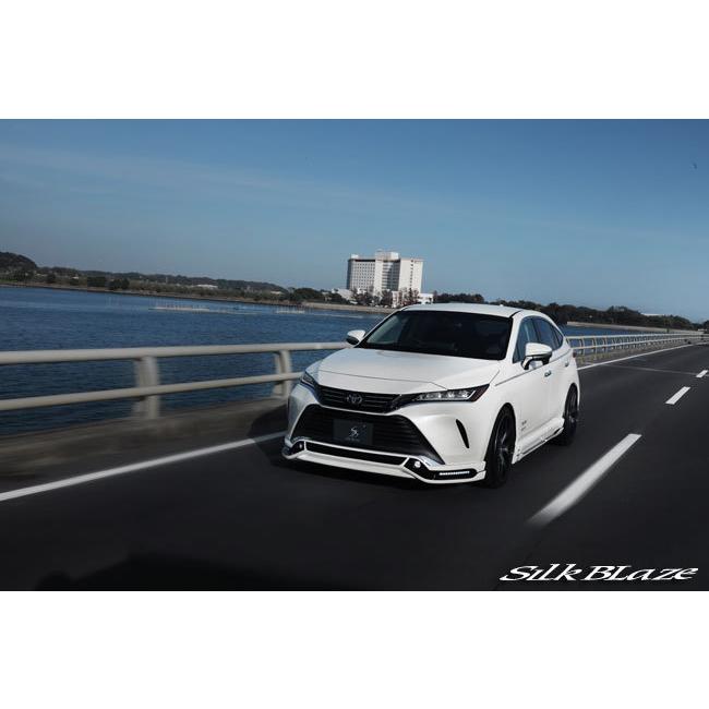 Silk Blaze（シルクブレイズ） 80系ハリアー エアロ3点セット(フロント