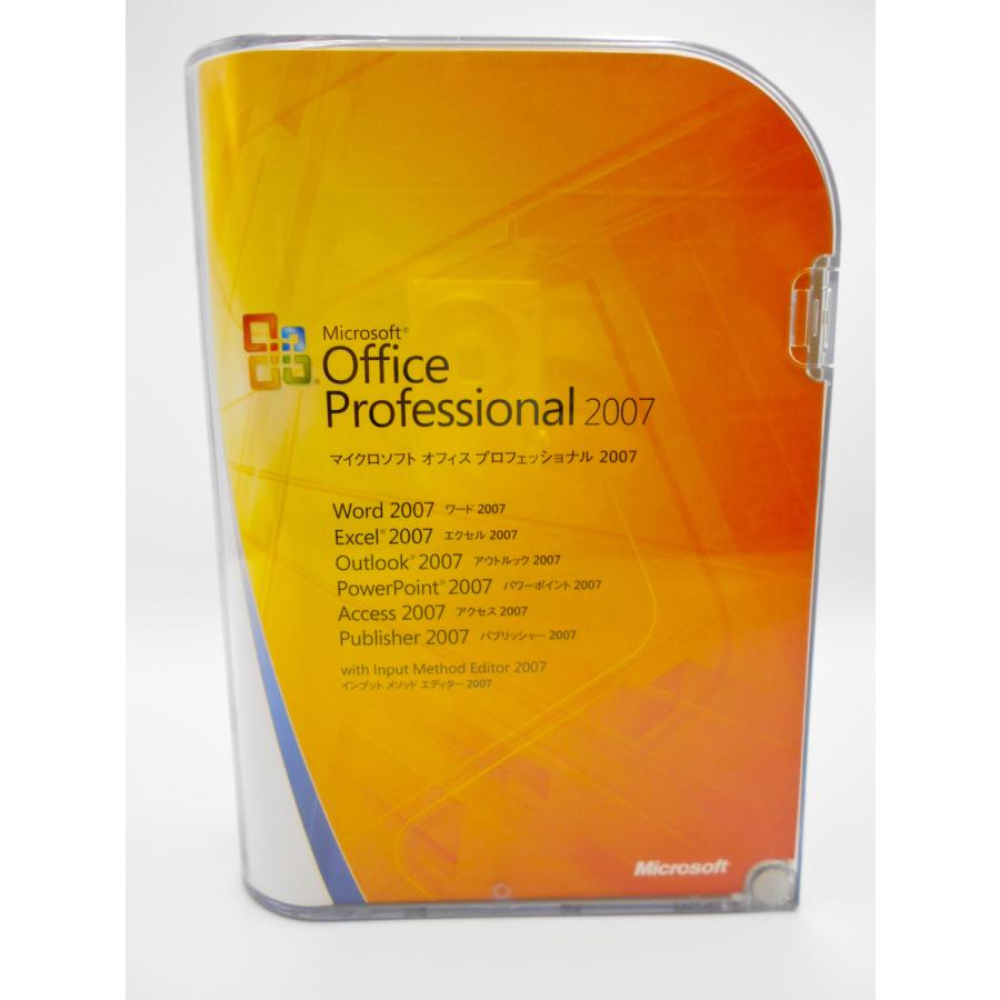 新品 Microsoft Office 2007 Professional 通常版パッケージ 日本語版未開封 プロ PRO ワード エクセル パワーポイント Windows版｜rakupcshop｜02