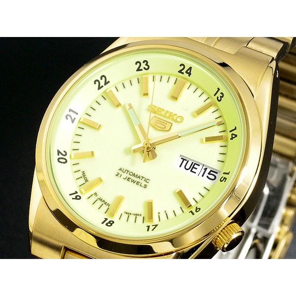 セイコー SEIKO セイコー5 SEIKO 5 蓄光 自動巻き 腕時計 SNK578J1｜rakuport