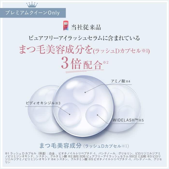 スカルプD まつげ美容液 プレミアムクイーン スカルプD史上最高濃度のまつ毛美容成分 乾燥 による 小じわ ・ くすみ のケア まつ毛ケア 目元ケア 敏感肌｜rakuraku-m｜05