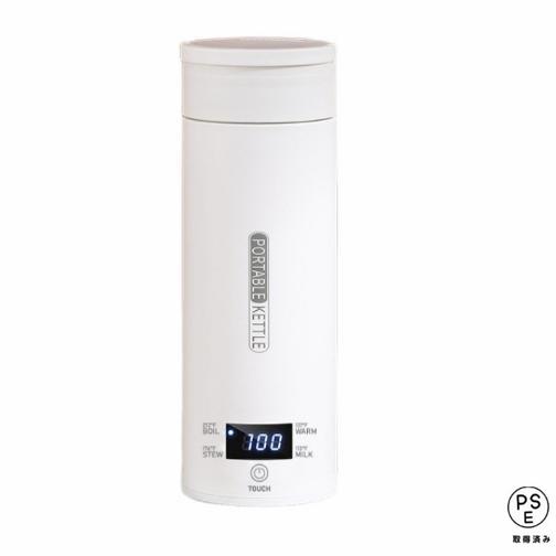 500ml 電気ケトル 携帯用 電気ポット 収納バッグ付き 45℃12H保温