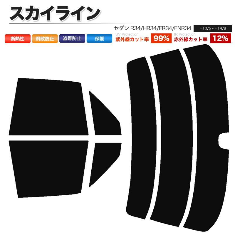 Velocity カーフィルム スーパースモーク カット済み リアセット