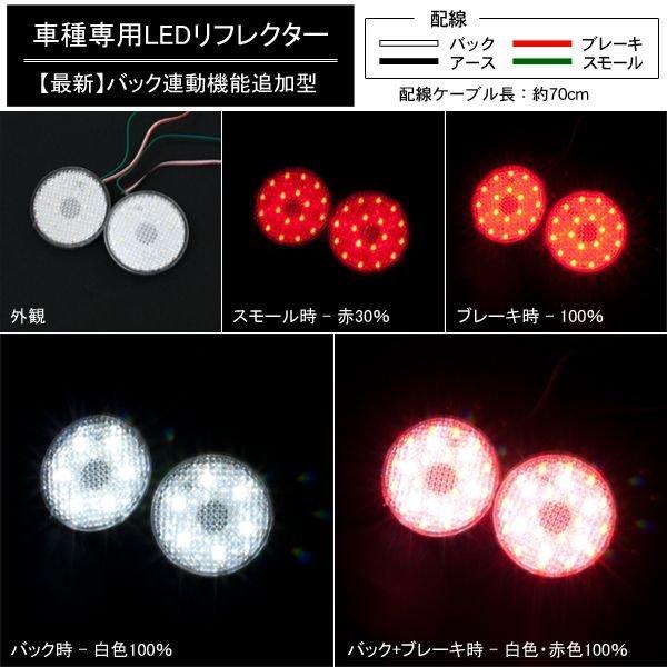 Velocity LEDリフレクター ヴォクシー ノア ZZR70系 スモール