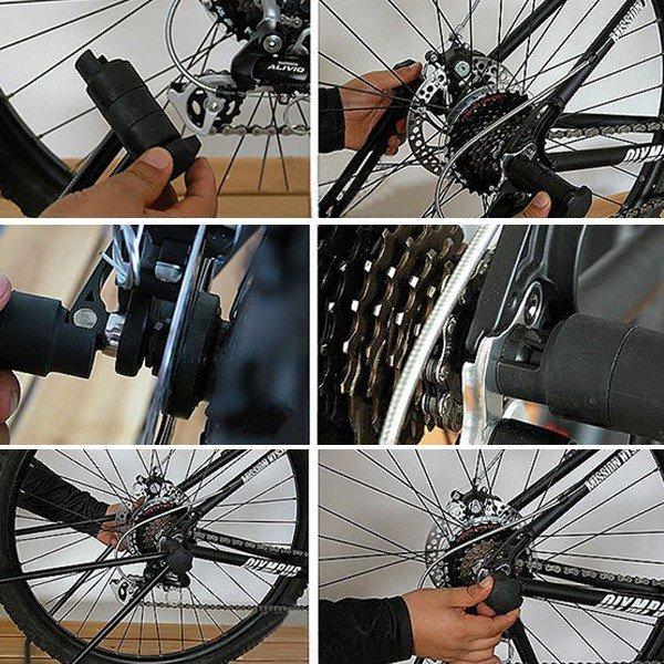 自転車 スタンド リアハブ固定 角度調整可能 ロードバイク クロス