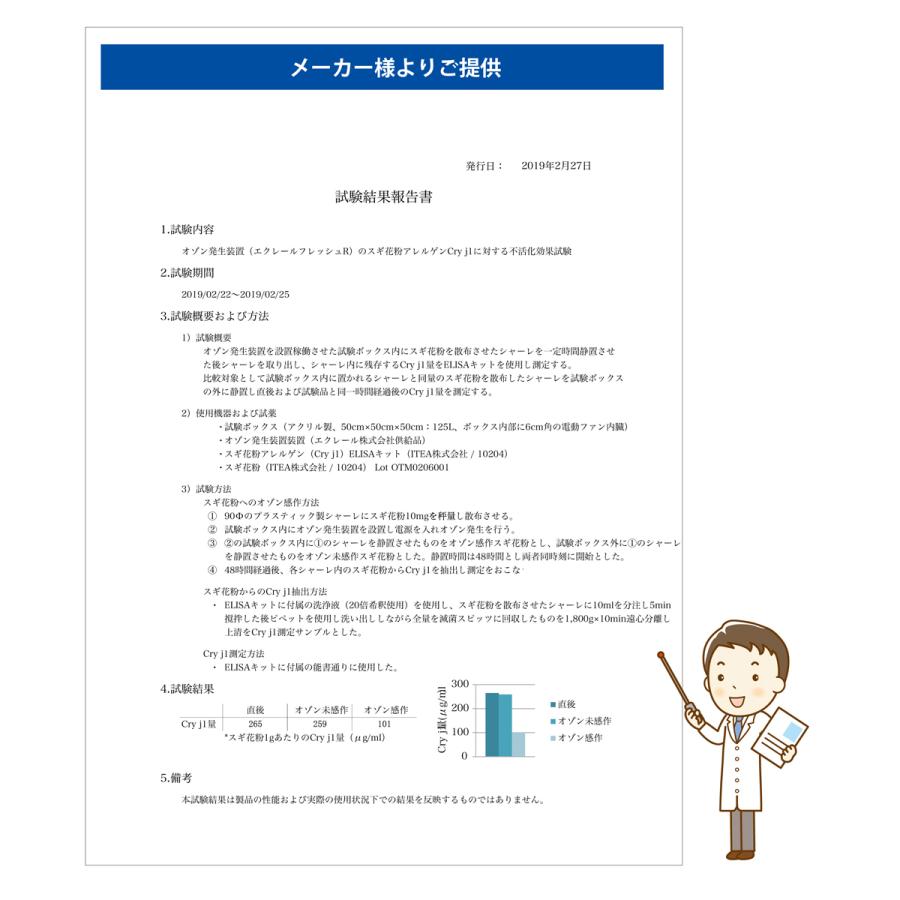 オゾバリア[専用モバイルバッテリープレゼント]持ち歩ける低濃度オゾン発生器 空気清浄機 ウイルス除菌 花粉 消臭 PM2.5 脱臭器 携帯型 日本製[正規販売店] |  | 07