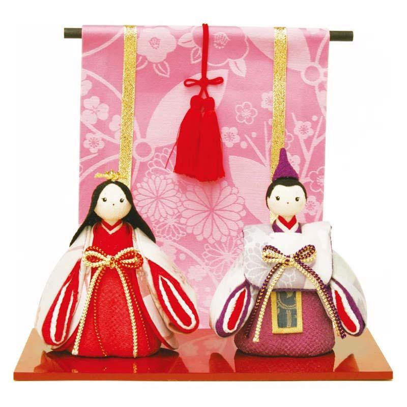(送料無料)リュウコドウ 雛人形 ふっくら立姿雛 日本製 ひな 祭り まつり かわいい おしゃれ 001-0459｜rakurakumarket