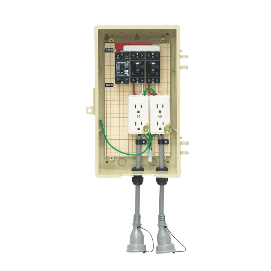 未来工業 2L-2C 屋外電力用仮設ボックス MIRAI : 住設と電材の洛電 
