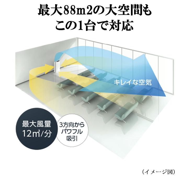 ストリーマ ダイキン ACEF12X-W 業務用ストリーマー空気清浄機