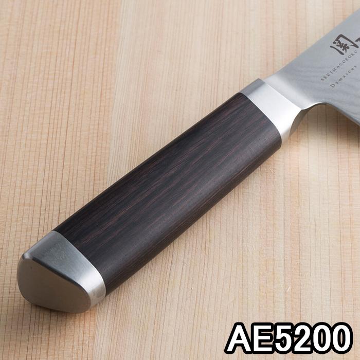 貝印 AE5200・AP0308 関孫六 ダマスカス 三徳包丁 165mm・ダイヤモンド