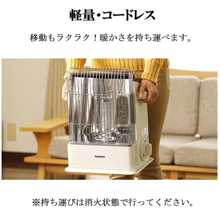 Iwatani（イワタニ） CB-STV-DKD カセットガスストーブ ハイパワー