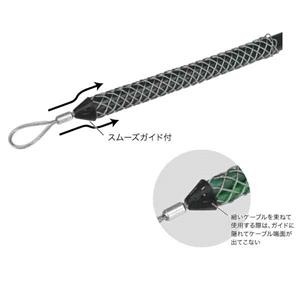 ジェフコム デンサン 通線工具 シングルグリップ（スムーズガイド付） DSG-45HSG_1