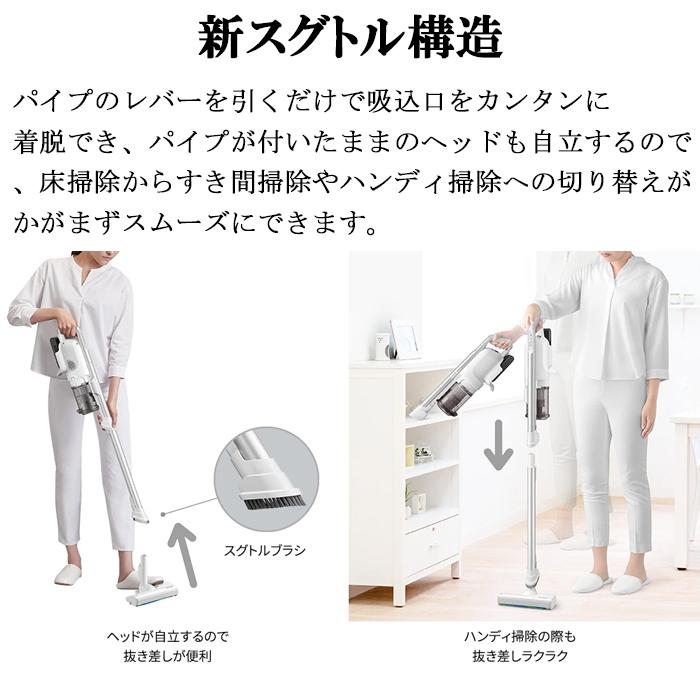 RACTIVE Air シャープ EC-SR9-W コードレススティック掃除機