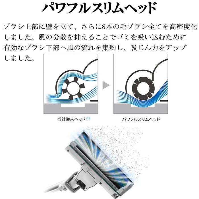RACTIVE Air シャープ EC-SR9-W コードレススティック掃除機 ホワイト