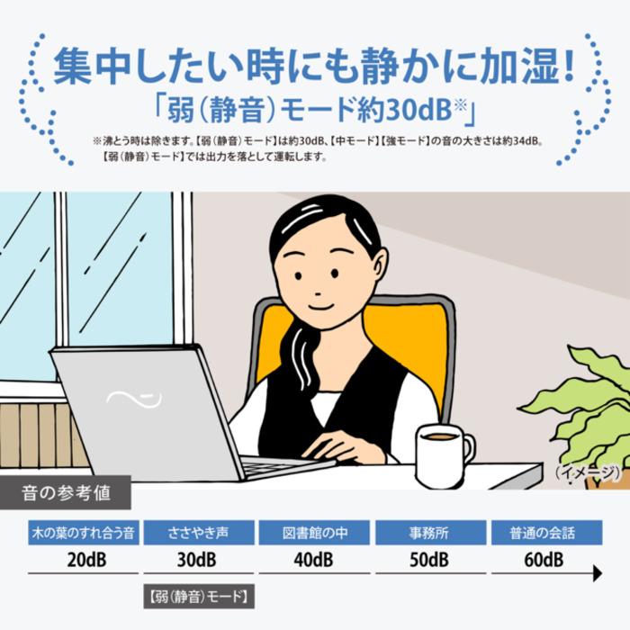 象印（ZOJIRUSHI） 象印マホービン EE-TB60-BM スチーム式加湿器 木造