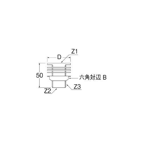 三栄水栓 SANEI H350-50 タンク取付金具_1