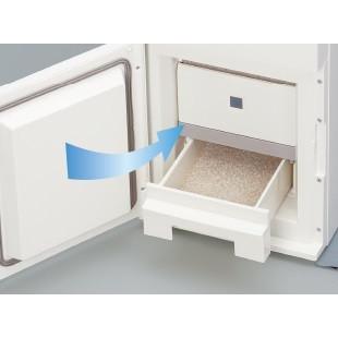 動作品◆エムケー精工◆保冷米びつ◆HK-221 エムケー精工 HK-221W 計量保冷米びつ クールエース 21Kg (代引不可