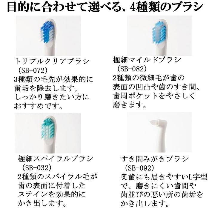オムロン（OMRON） HT-B312-SL 音波式電動歯ブラシ 充電式 メディ