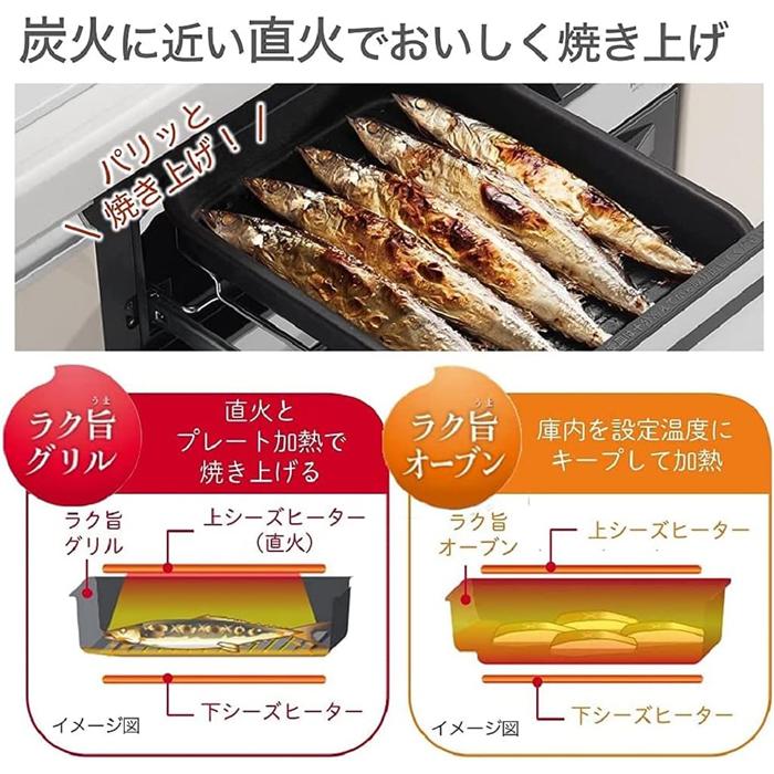 HITACHI IHビルトインコンロ　HT-M100XTF ビルトインIHクッキングヒーター M100Tシリーズ パールホワイト HT
