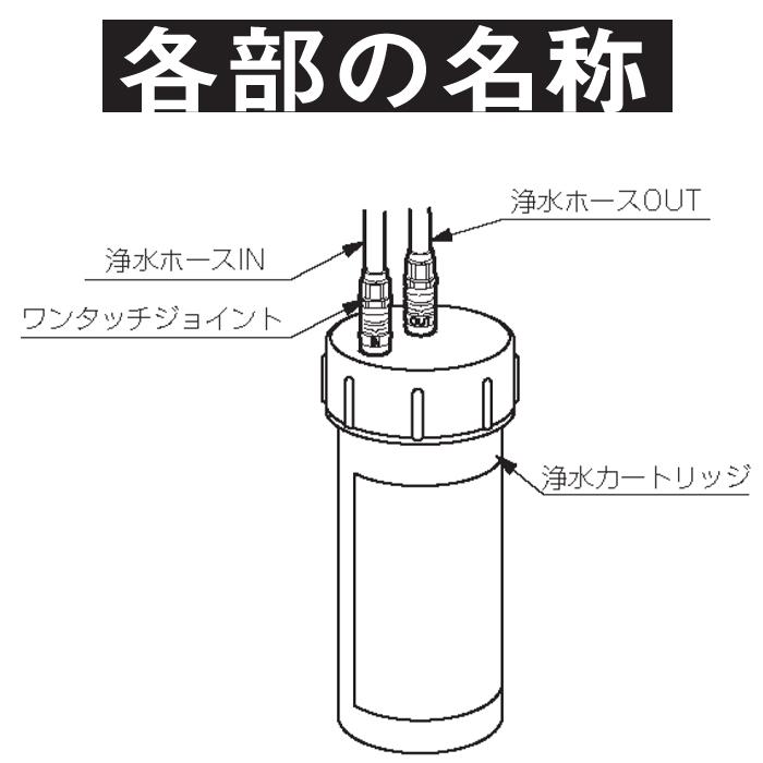 正規品) INAX JF-45N オールインワン ビルトイン型 交換用浄水器