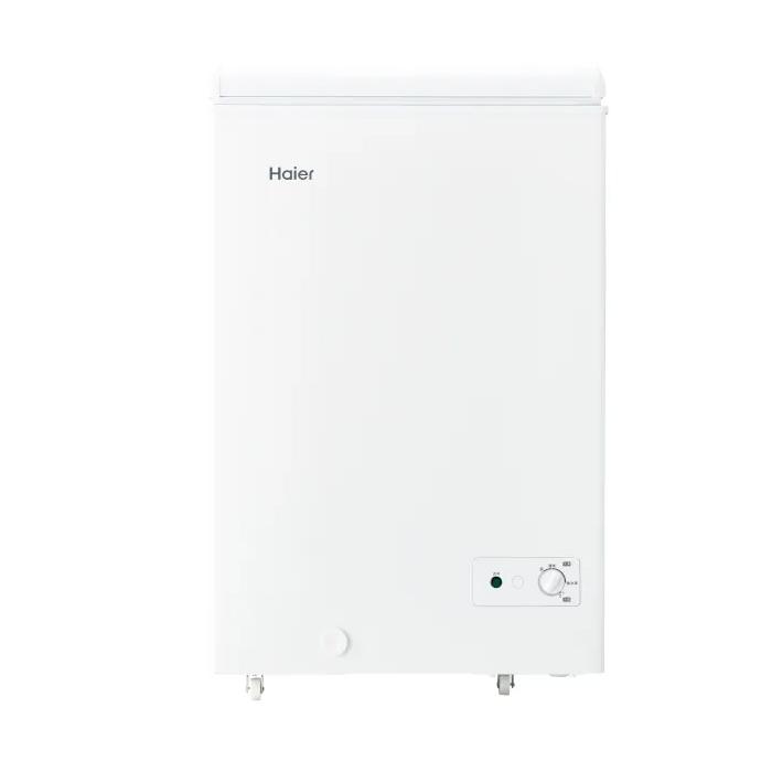 Haier（ハイアール） JF-CW10A-W 上開き式冷凍庫 100L ホワイト 直冷式