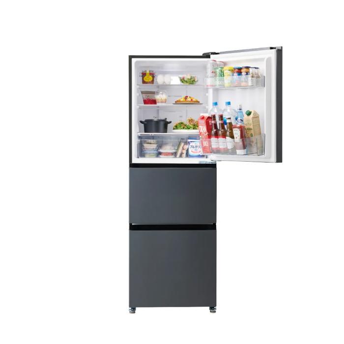 Haier（ハイアール） JR-CV29C-H 冷凍冷蔵庫 286L マットグレー スリム
