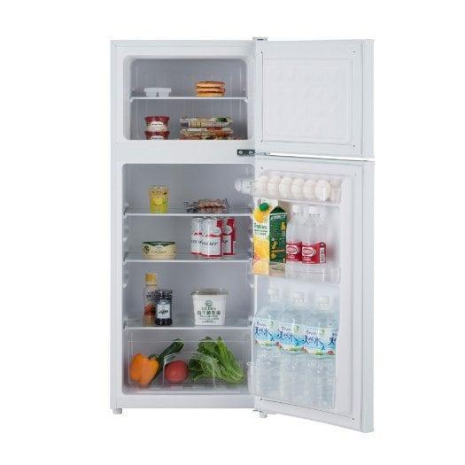 Haier ハイアール JR-N130C-W 冷凍冷蔵庫 130L ホワイト スリム Haier ハイアール JR-N130C-W 冷凍冷蔵庫 130L ホワイト スリム