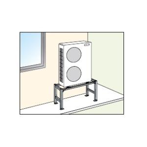 オーケー器材 PAキーパー 高置台 溶融亜鉛メッキ仕上げ K-KHZ155G