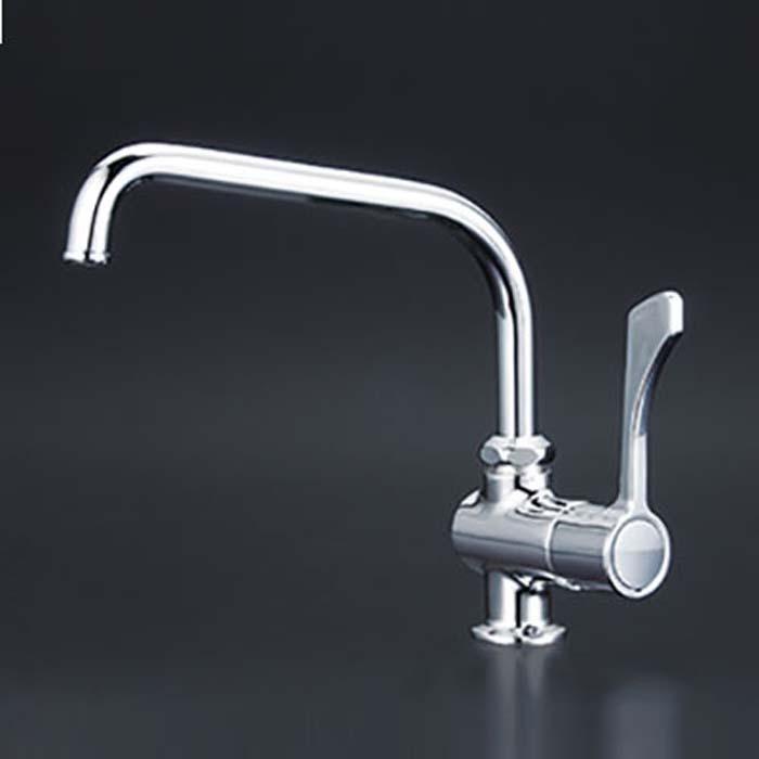 (送料無料) KVK K1802R2 ワンタッチハンドル付立型自在水栓(代引不可)