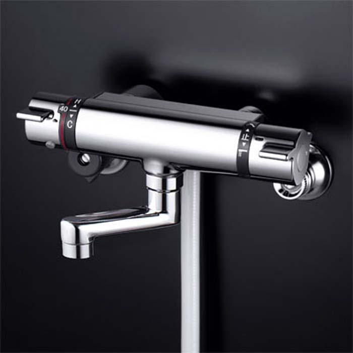 KVK KF800WTN サーモスタット式シャワー(80mmパイプ付)(寒冷地用)(代引不可)