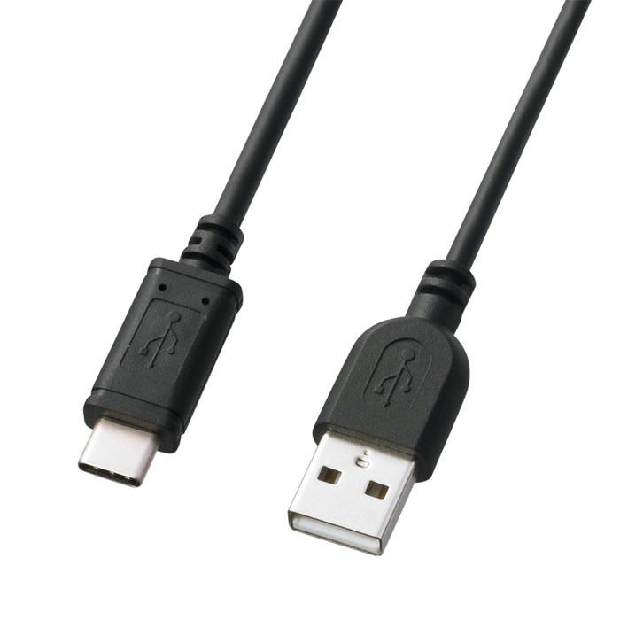 サンワサプライ KU-CA10K USB2.0TypeC-Aケーブル｜rakurakumarket