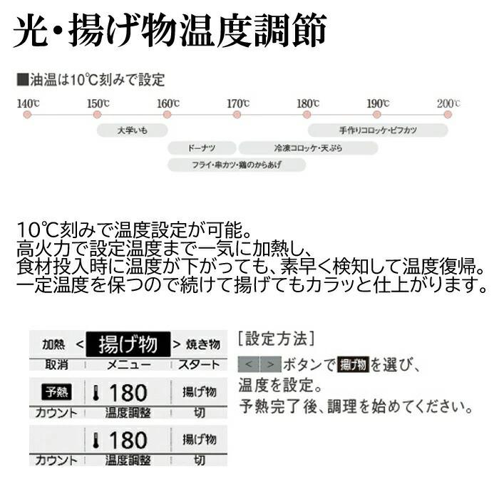 パナソニック KZ-L32AST ビルトインIHクッキングヒーター 幅60cm Lシリーズ 2口IH+ラジエント 鉄・ステンレス対応 トップ:シルバー/本体:ライトグレー Panasonic_3
