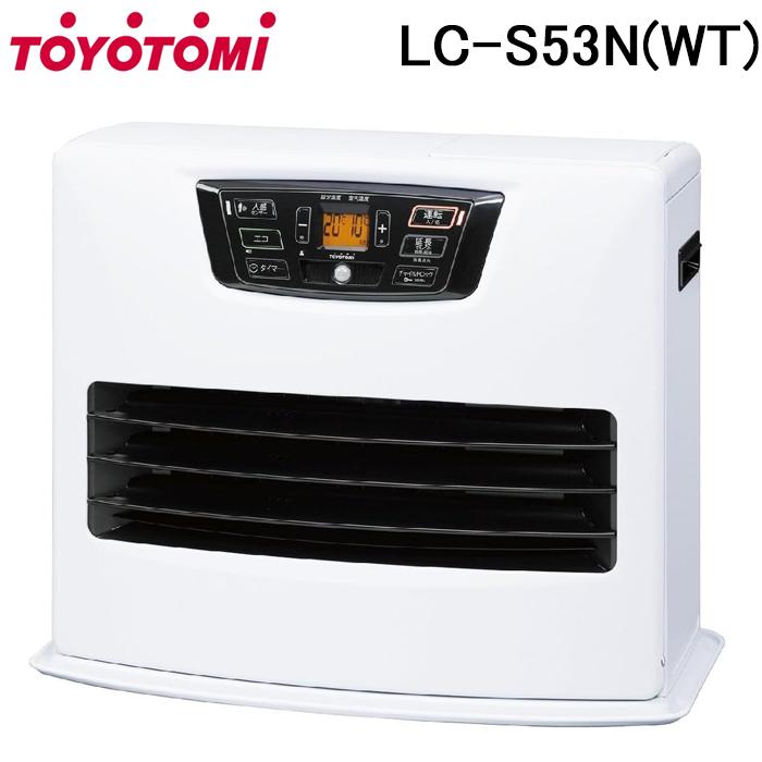 TOYOTOMI（トヨトミ） LC-S53N-WT 石油ファンヒーター 木造(戸建)14畳 