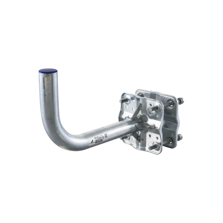 DXアンテナ MV24ZM ベランダ取付金具(UHF平面、BS・CSアンテナ用) : 住