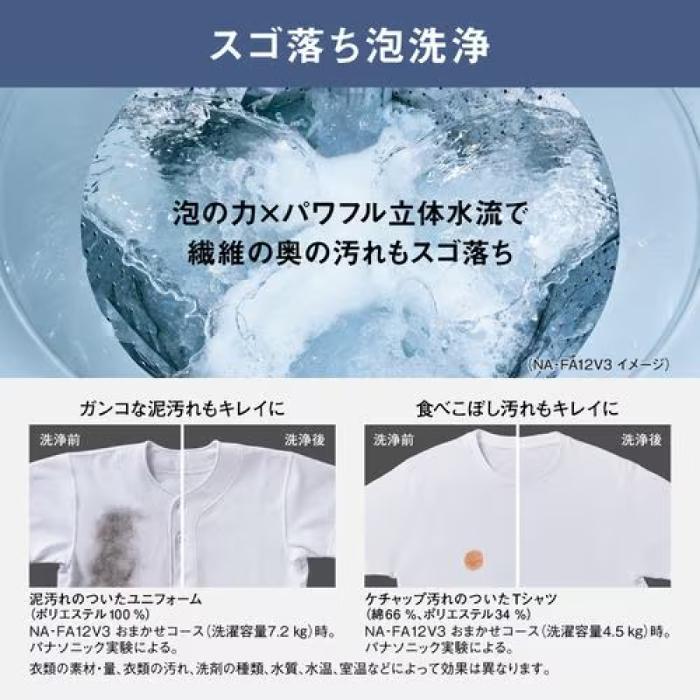 Panasonic（パナソニック） NA-FA10H3-N 縦型全自動洗濯機 洗濯容量