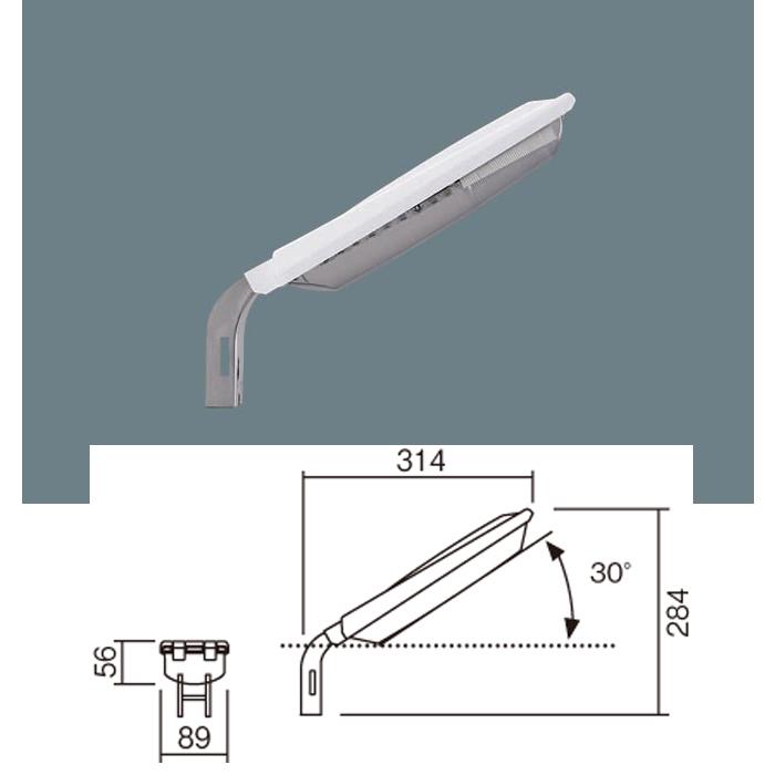 新品未開封 Panasonic NNY20358LE1防雨型 2台セット Panasonic（パナソニック） NNY20358LE1 電力柱取付型 LED防犯灯 2台