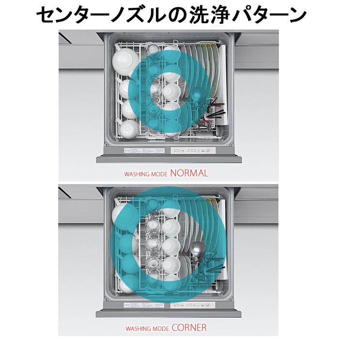 パナソニック NP-60MS8S 食器洗い乾燥機 M8シリーズ ビルトインドアパネル型 約7人分 設置幅60cm 食洗機 (パネル別売) Panasonic｜rakurakumarket｜10