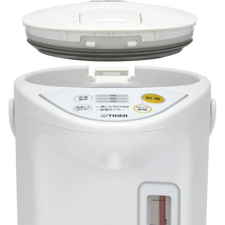 未使用TIGER マイコン電動ポット PDR-G221 W 2, 2L タイガー魔法瓶 PDR-G221-W マイコン電動ポット 2.2L ホワイト 電気