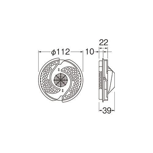 三栄水栓 SANEI PH397 ユニットバス用ヘアーキャッチャー バスルーム用｜rakurakumarket｜03