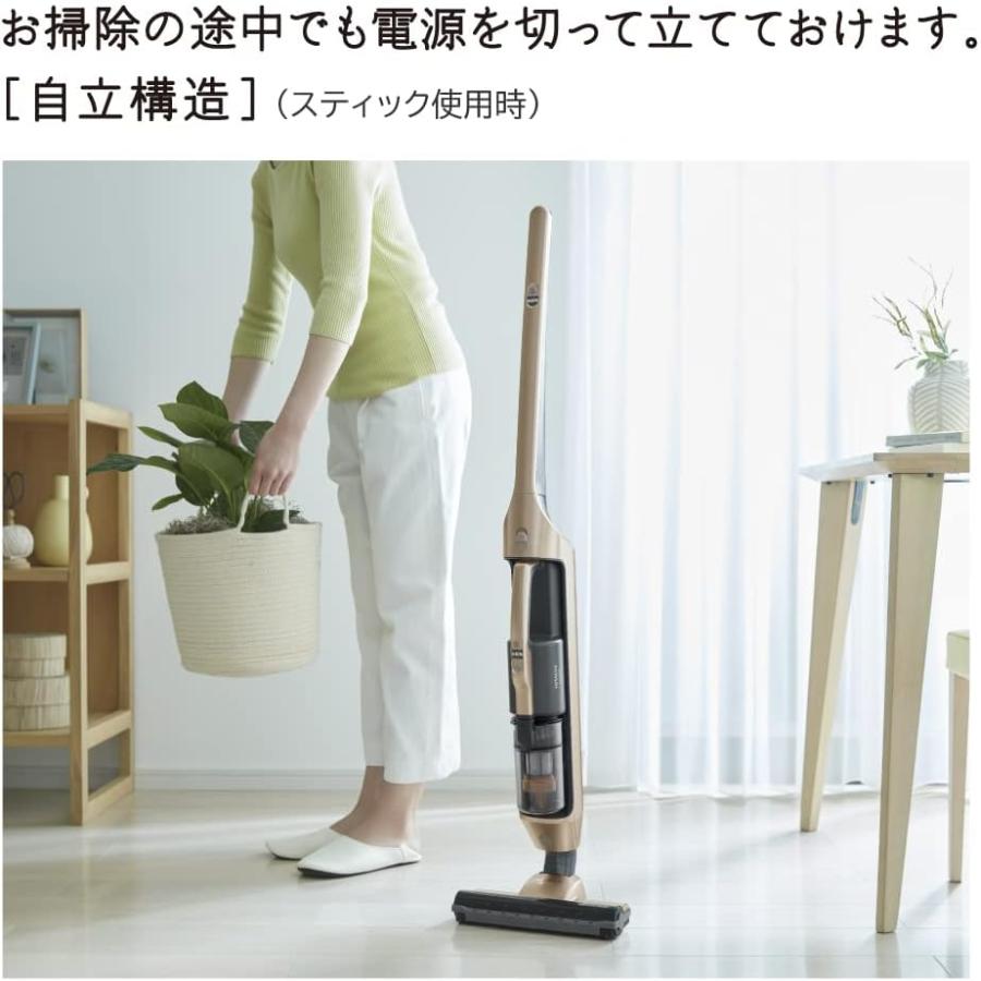 日立（HITACHI） PV-B300H-N スティックコードレス型掃除機 シャンパン