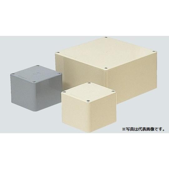 未来工業 PVP-3020 プールボックス 正方形 ノック無 グレー