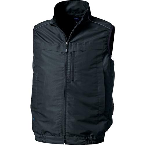 黒いナイロン製空調服ベスト 空調服 KU92320K90S2 ベスト(横ファン) ブラック M : 住設と電材の洛電