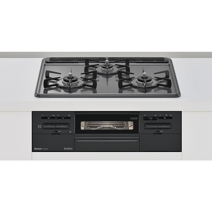 リンナイ（Rinnai） RS31W28H2RBW 都市ガス用 ビルトインコンロ メタル 