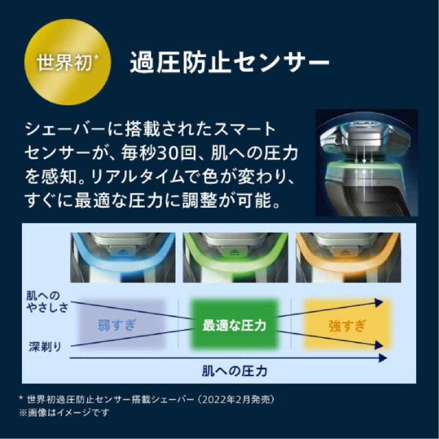 フィリップス S9985/50 ウェット&ドライ電動シェーバー Shaver S9000 回転式 電気シェーバー クロームシルバー PHILIPS_3